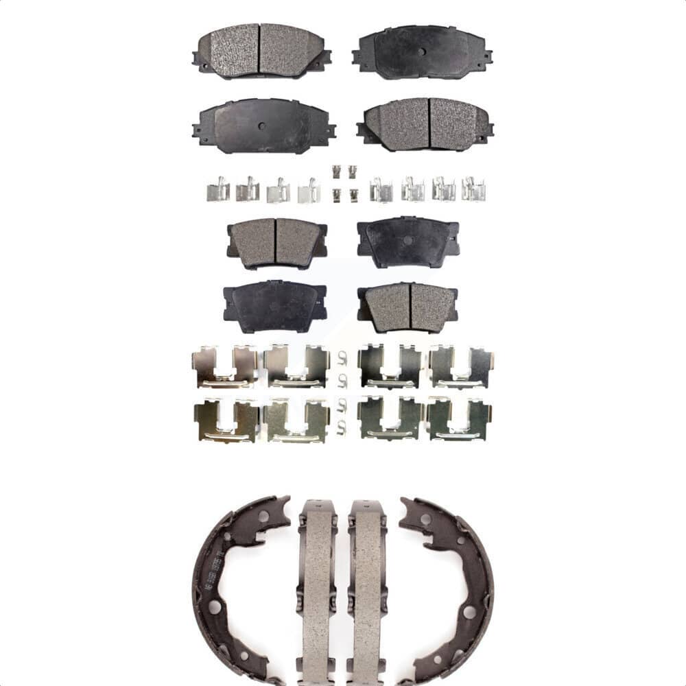 Transit Auto - KFN-100752 - Front and Rear Disc Brake Pad Kits