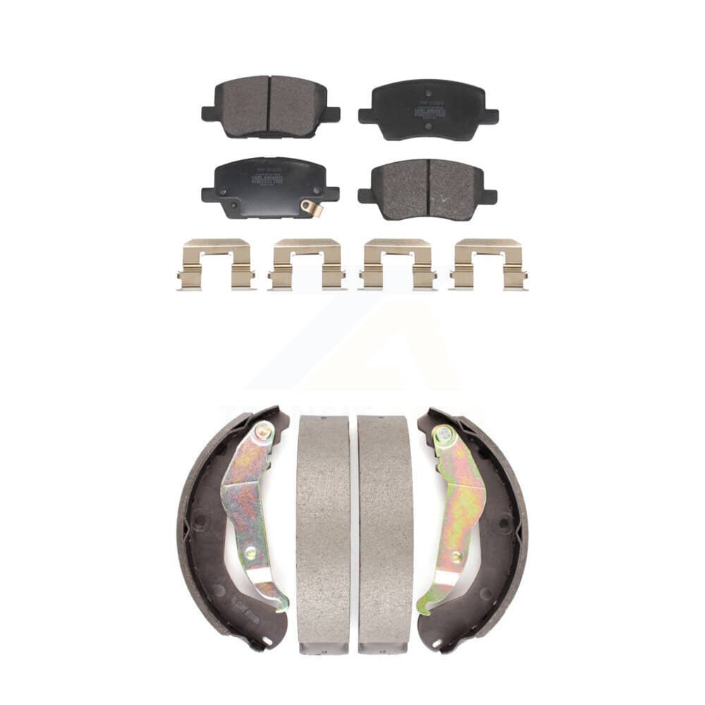 Transit Auto - KFN-100860 - Front and Rear Disc Brake Pad Kits