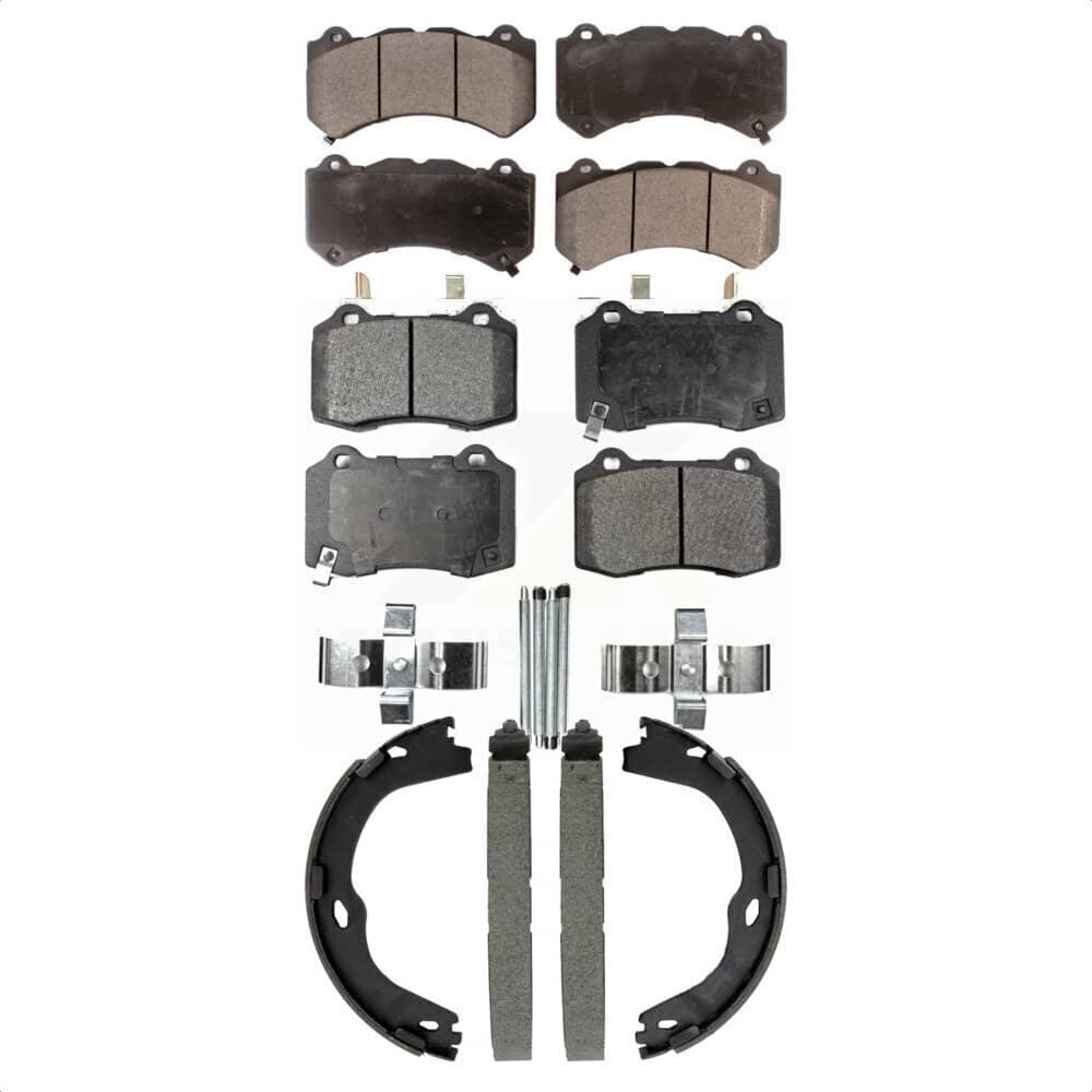 Transit Auto - KFN-100896 - Front and Rear Disc Brake Pad Kits