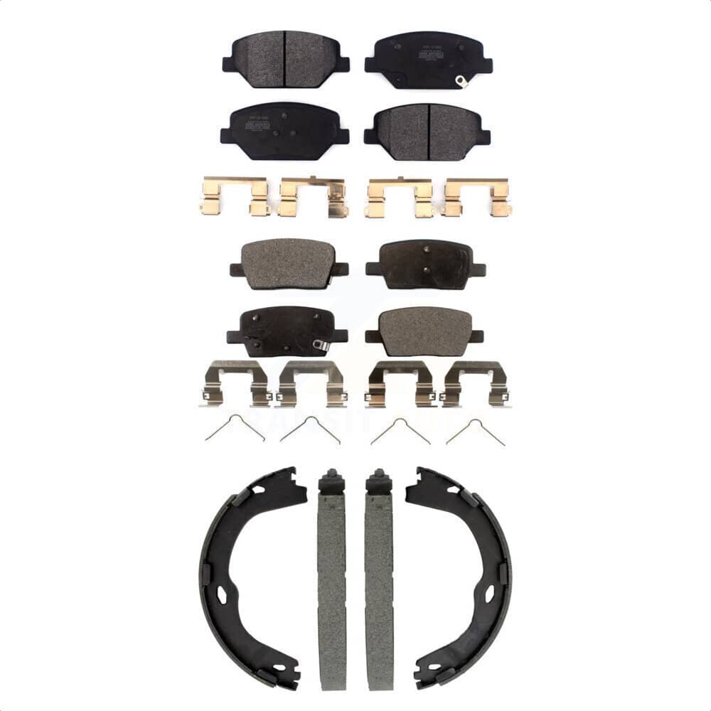 Transit Auto - KFN-100897 - Front and Rear Disc Brake Pad Kits