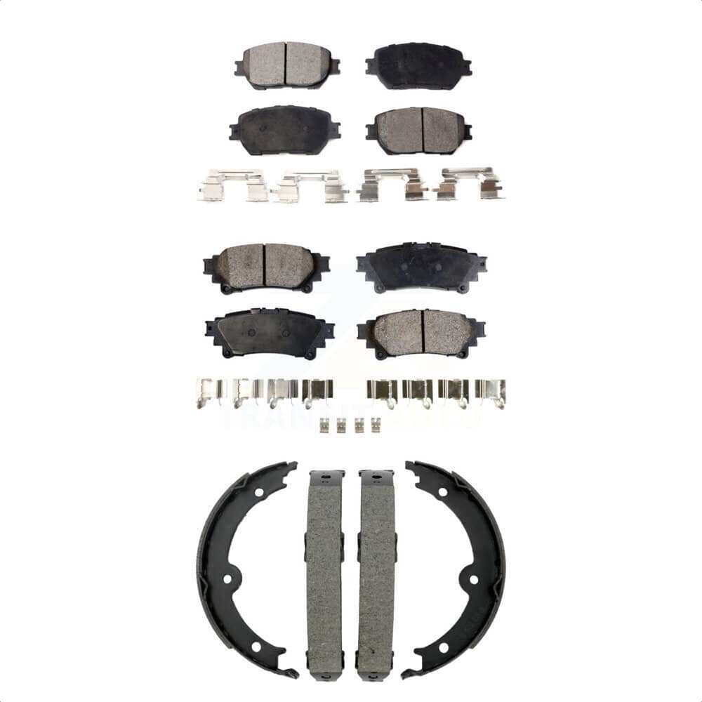 Transit Auto - KFN-100915 - Front and Rear Disc Brake Pad Kits