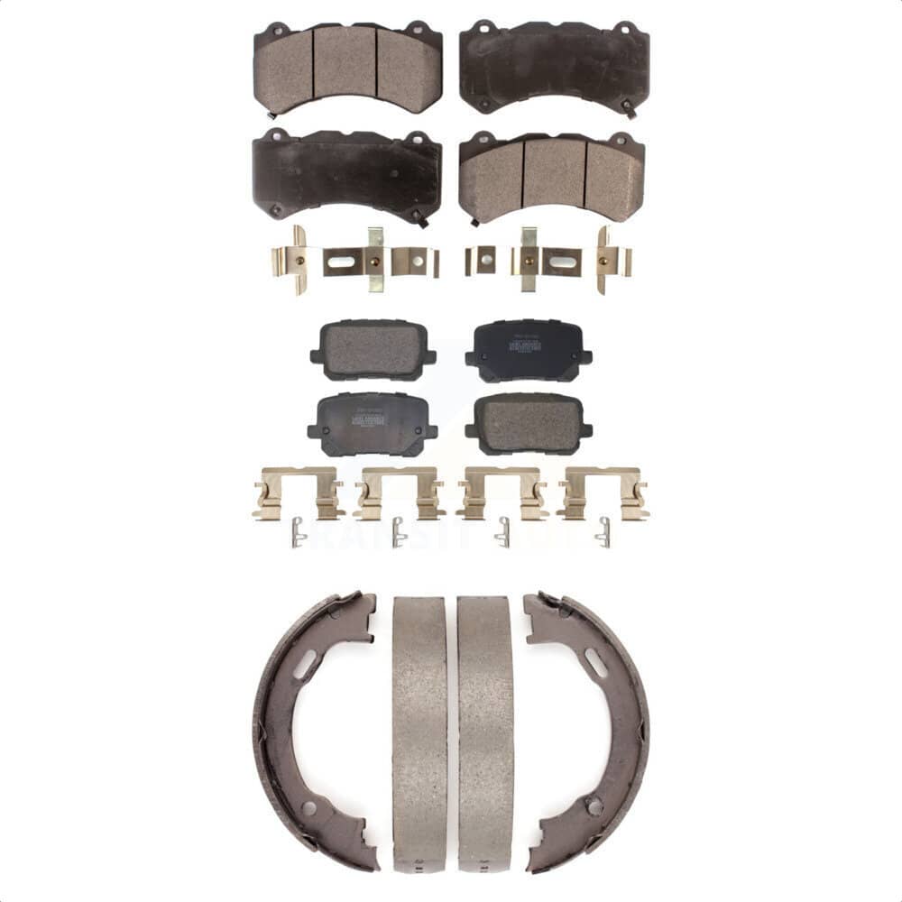 Transit Auto - KFN-100940 - Front and Rear Disc Brake Pad Kits