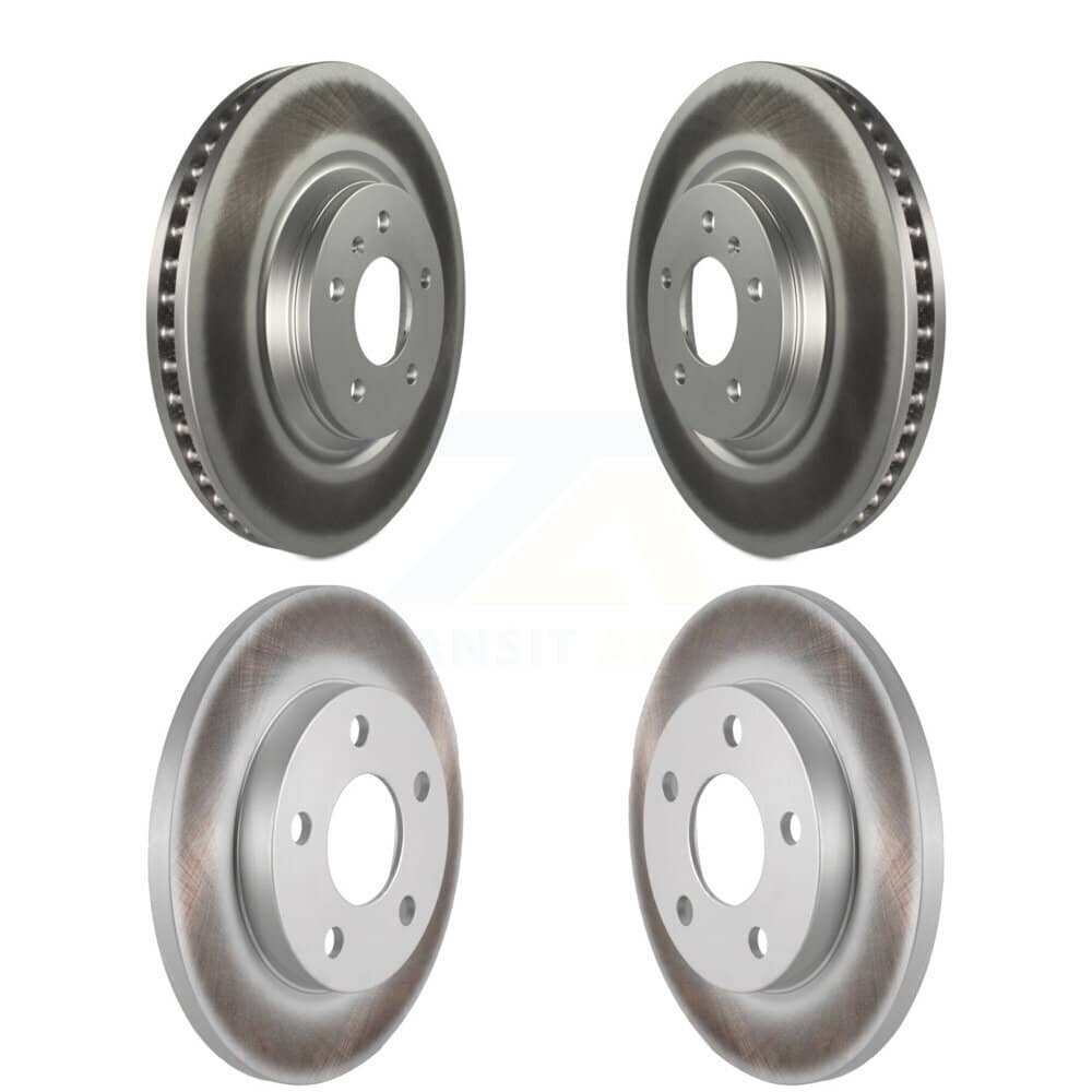 Genius - KG-100726 - Front and Rear Disc Brake Rotor Kits