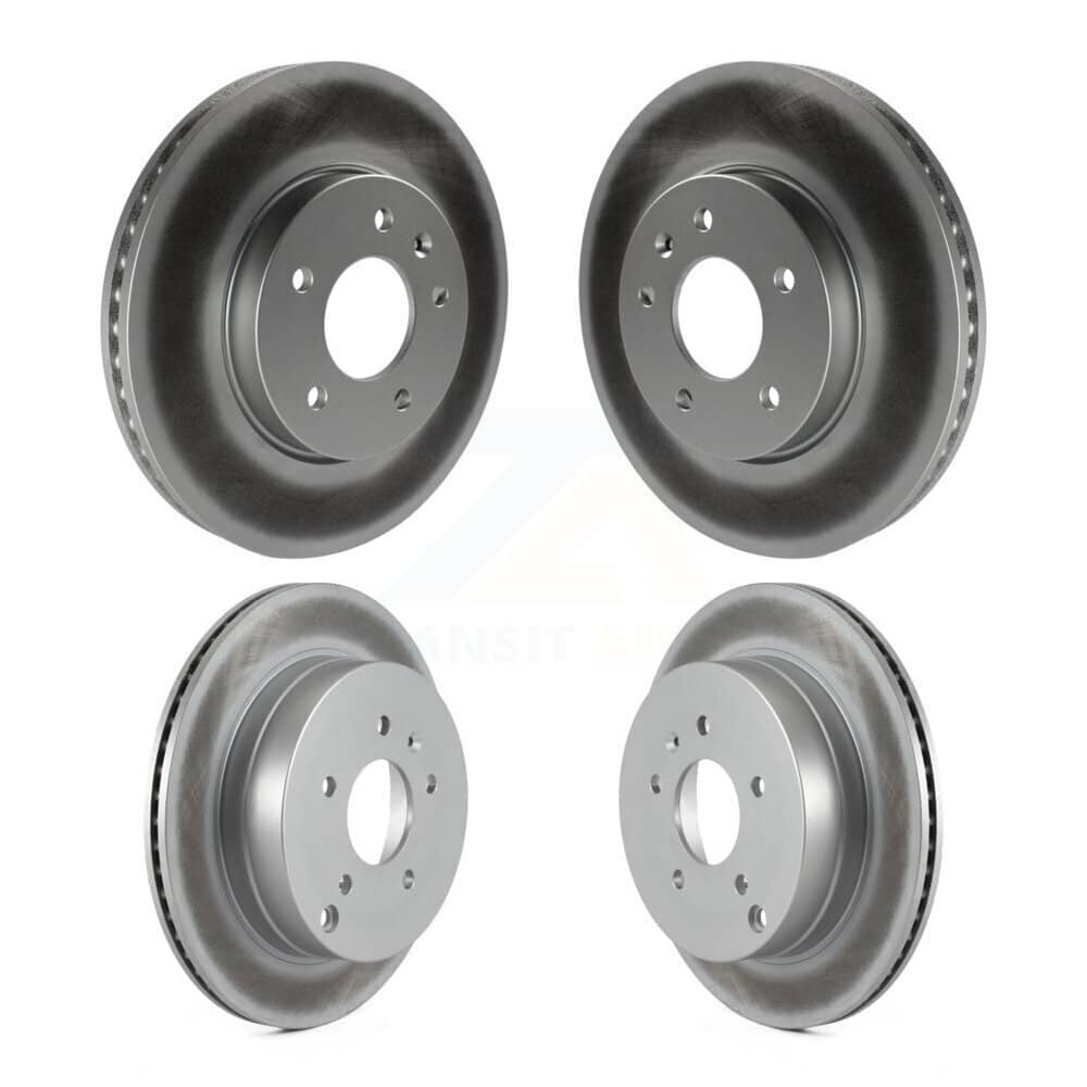 Genius - KG-100734 - Front and Rear Disc Brake Rotor Kits