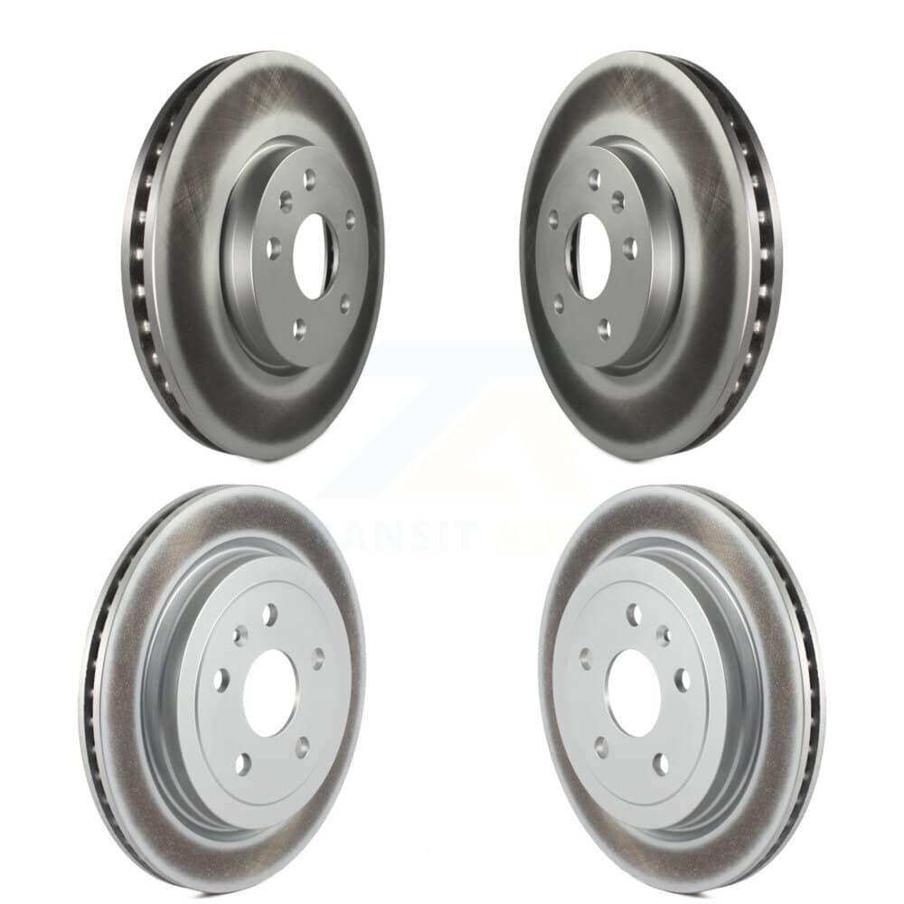 Genius - KG-100739 - Front and Rear Disc Brake Rotor Kits