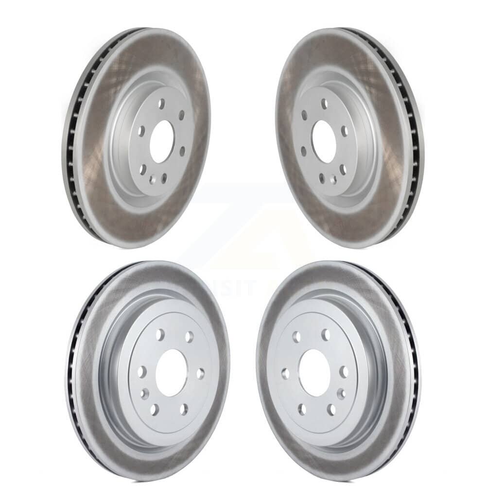 Genius - KG-100742 - Front and Rear Disc Brake Rotor Kits