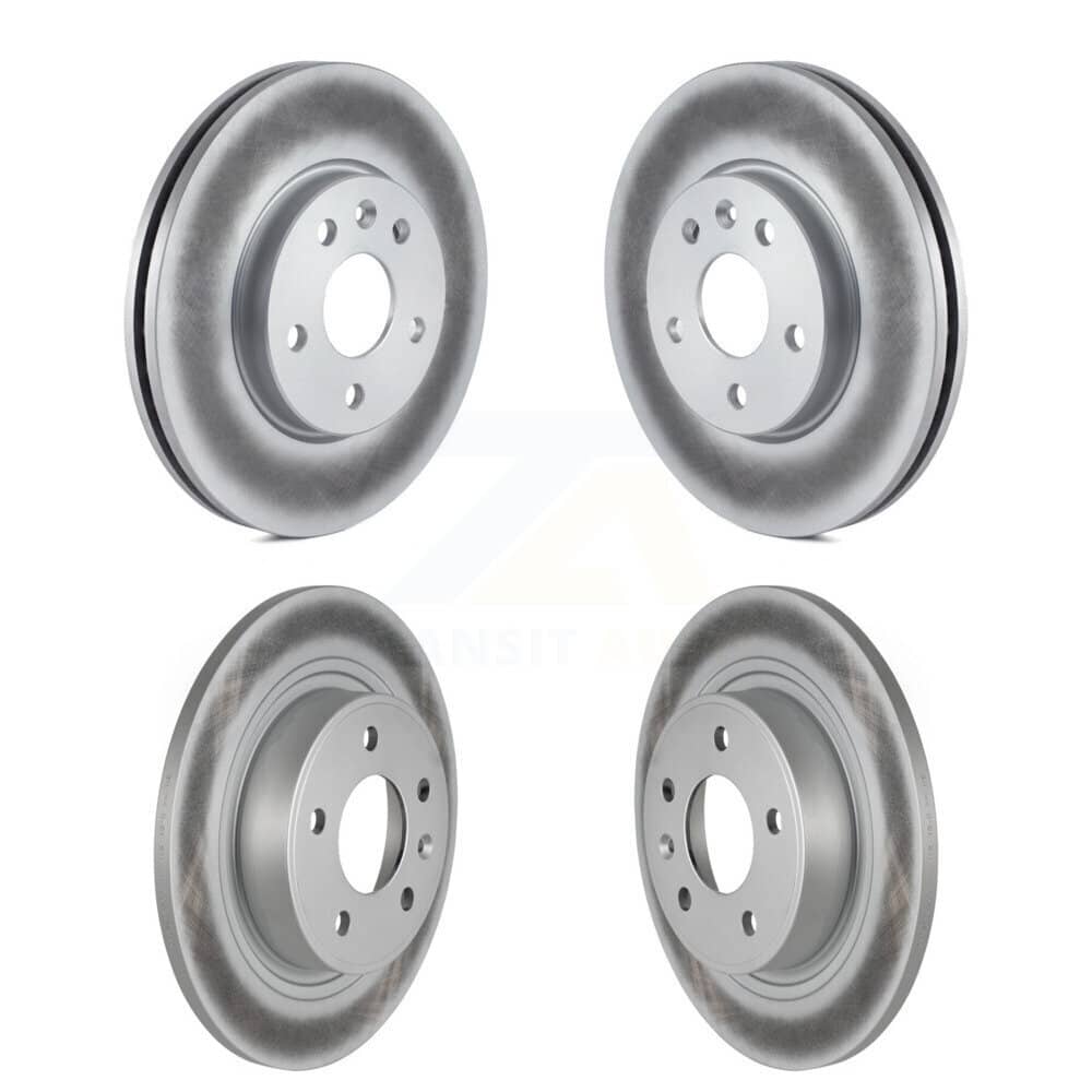 Genius - KG-100744 - Front and Rear Disc Brake Rotor Kits