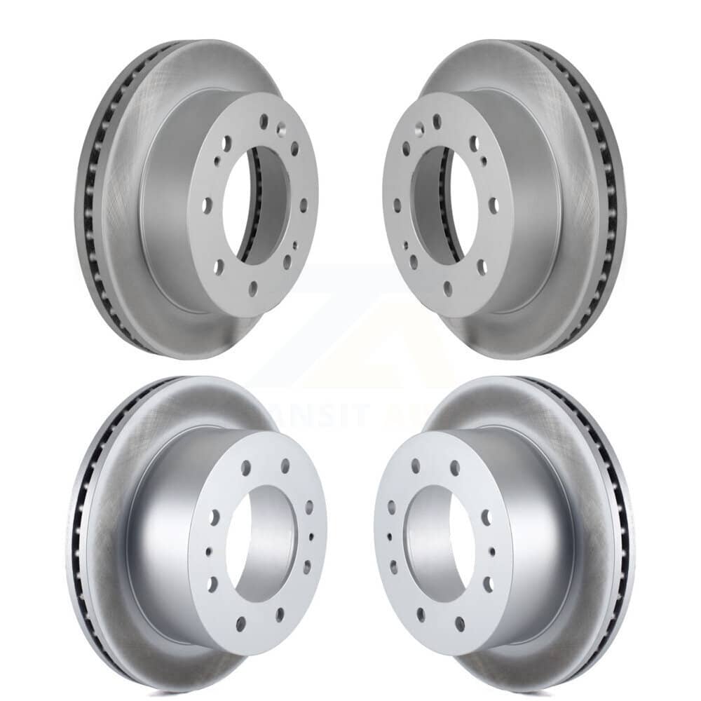Genius - KG-100748 - Front and Rear Disc Brake Rotor Kits