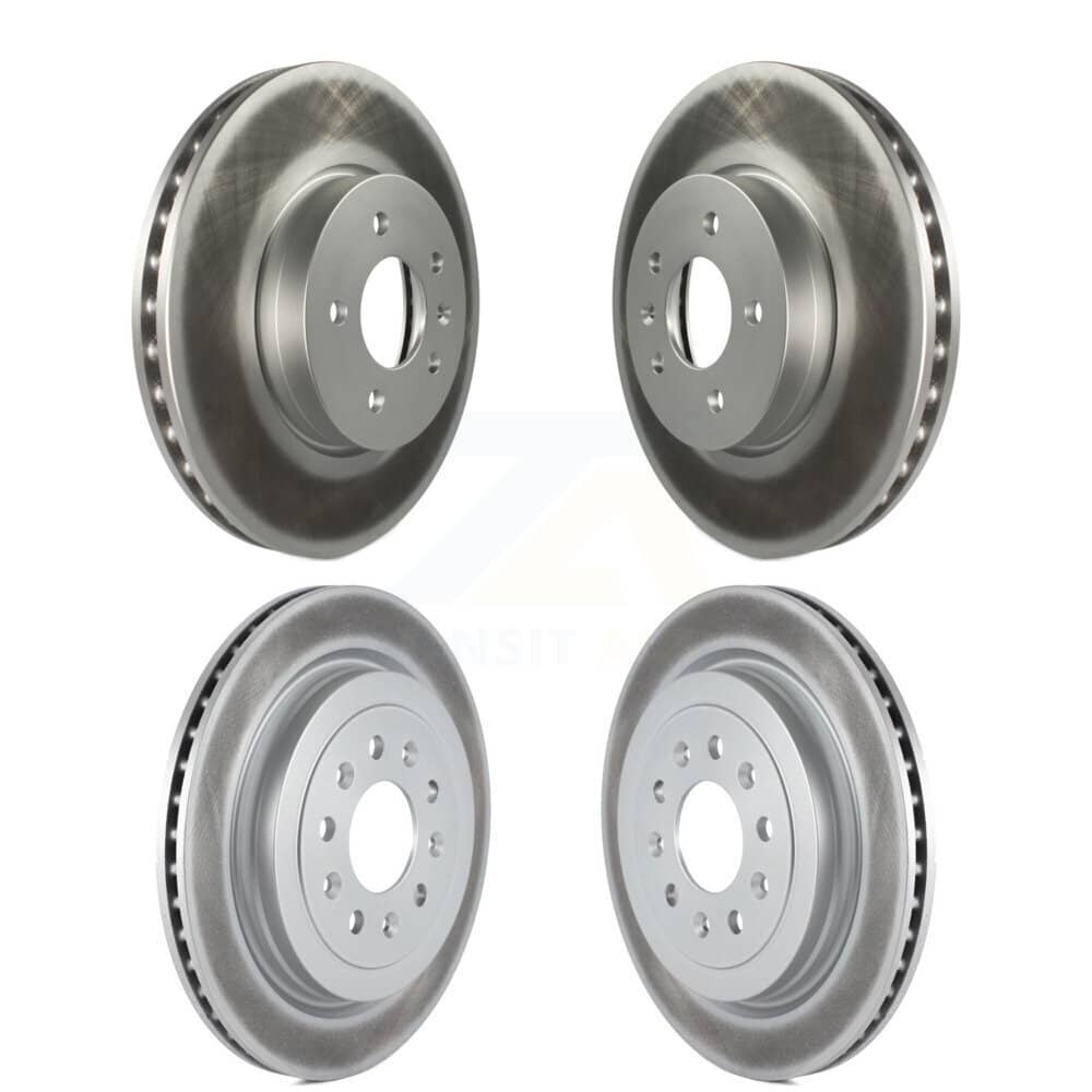 Genius - KG-100754 - Front and Rear Disc Brake Rotor Kits