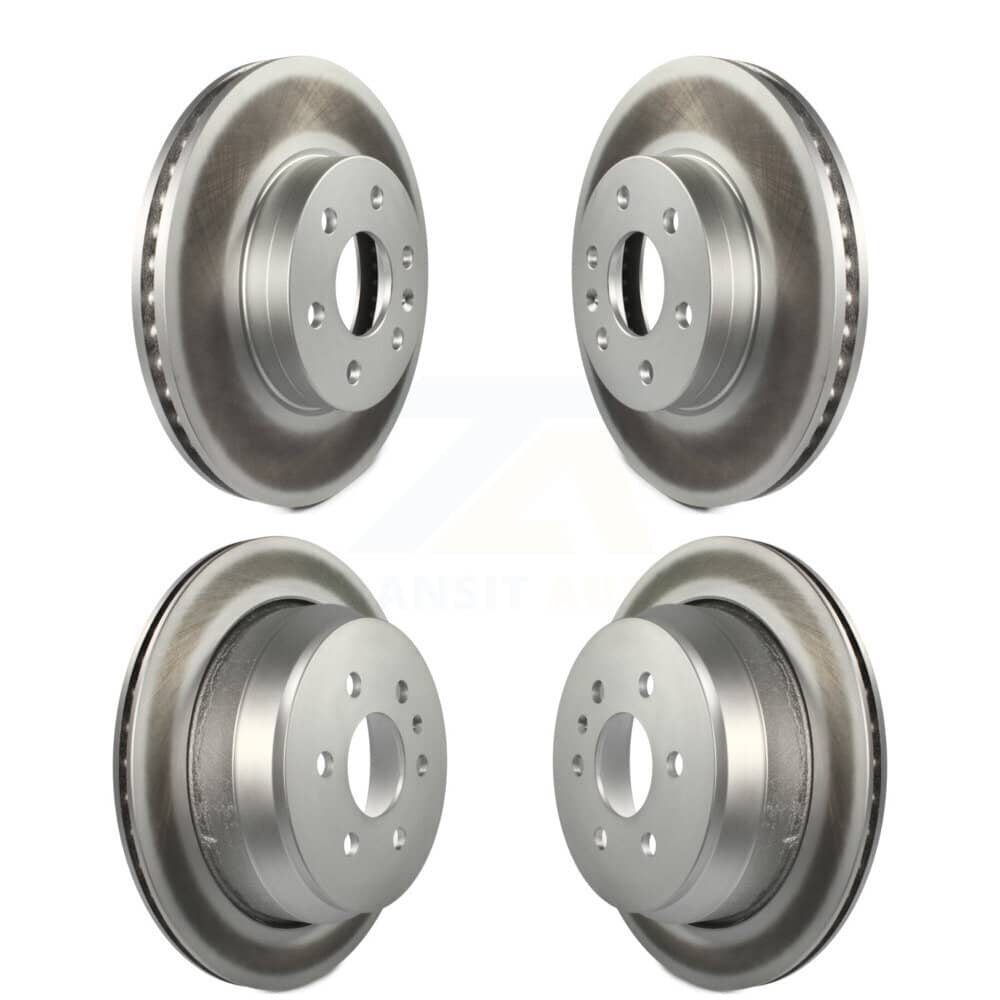 Genius - KG-100755 - Front and Rear Disc Brake Rotor Kits