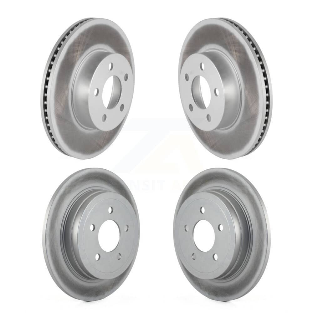 Genius - KG-100766 - Front and Rear Disc Brake Rotor Kits