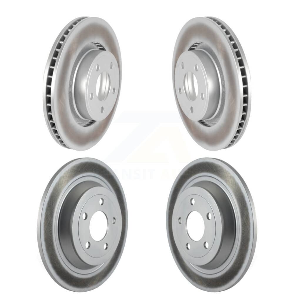 Genius - KG-100811 - Front and Rear Disc Brake Rotor Kits