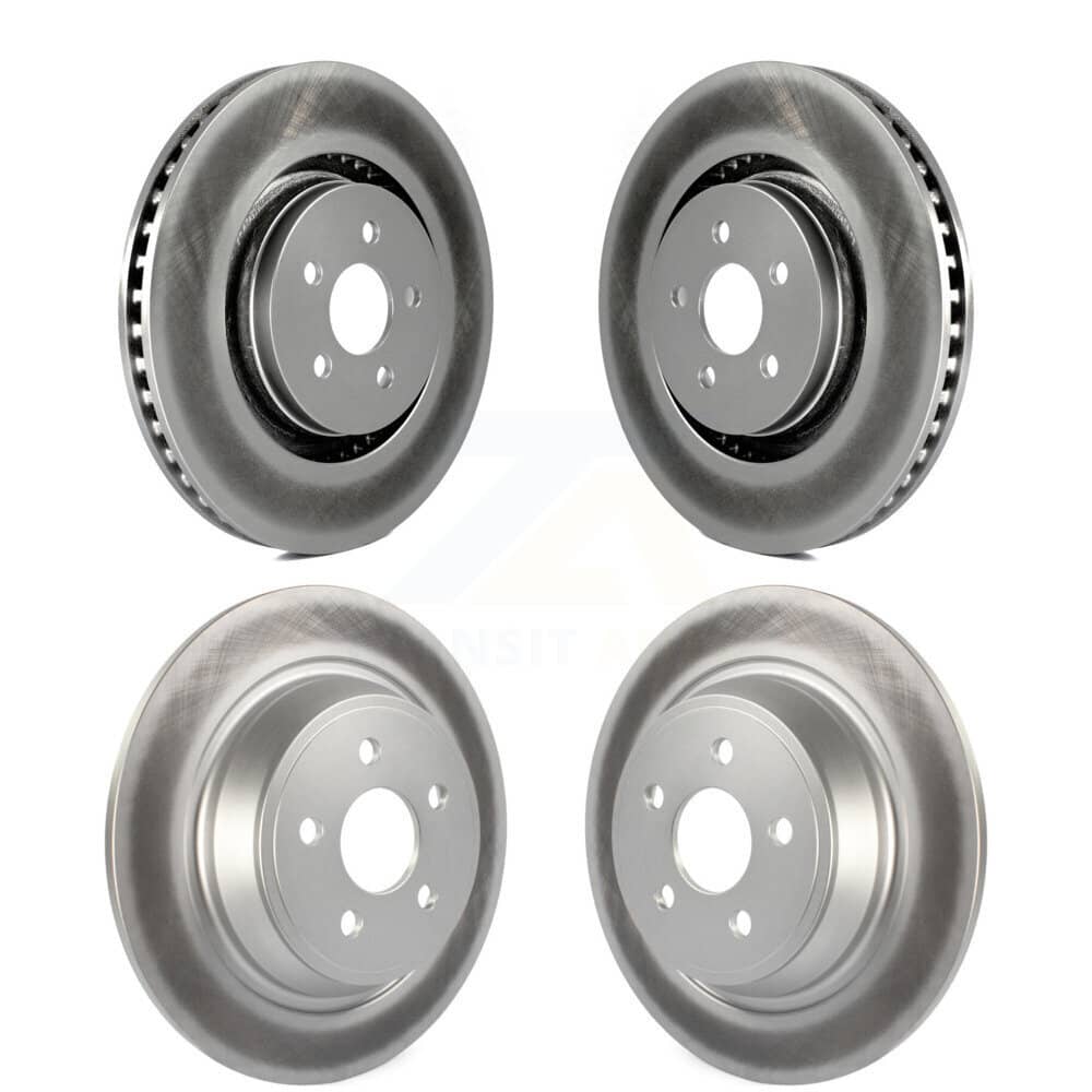 Genius - KG-100817 - Front and Rear Disc Brake Rotor Kits