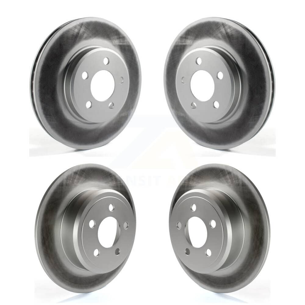 Genius - KG-100832 - Front and Rear Disc Brake Rotor Kits
