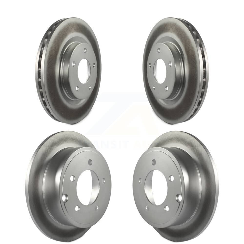 Genius - KG-100840 - Front and Rear Disc Brake Rotor Kits