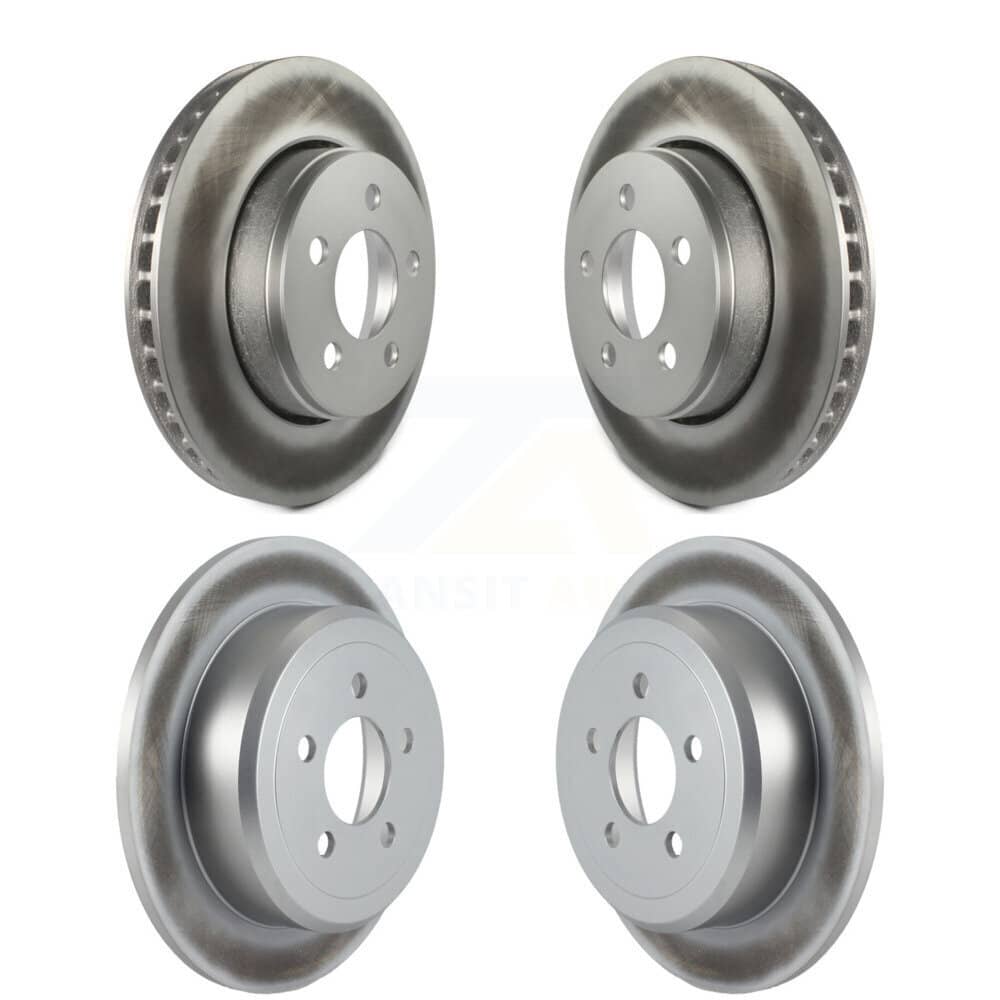 Genius - KG-100845 - Front and Rear Disc Brake Rotor Kits