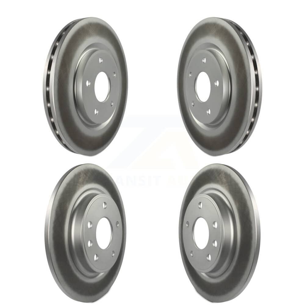 Genius - KG-100857 - Front and Rear Disc Brake Rotor Kits