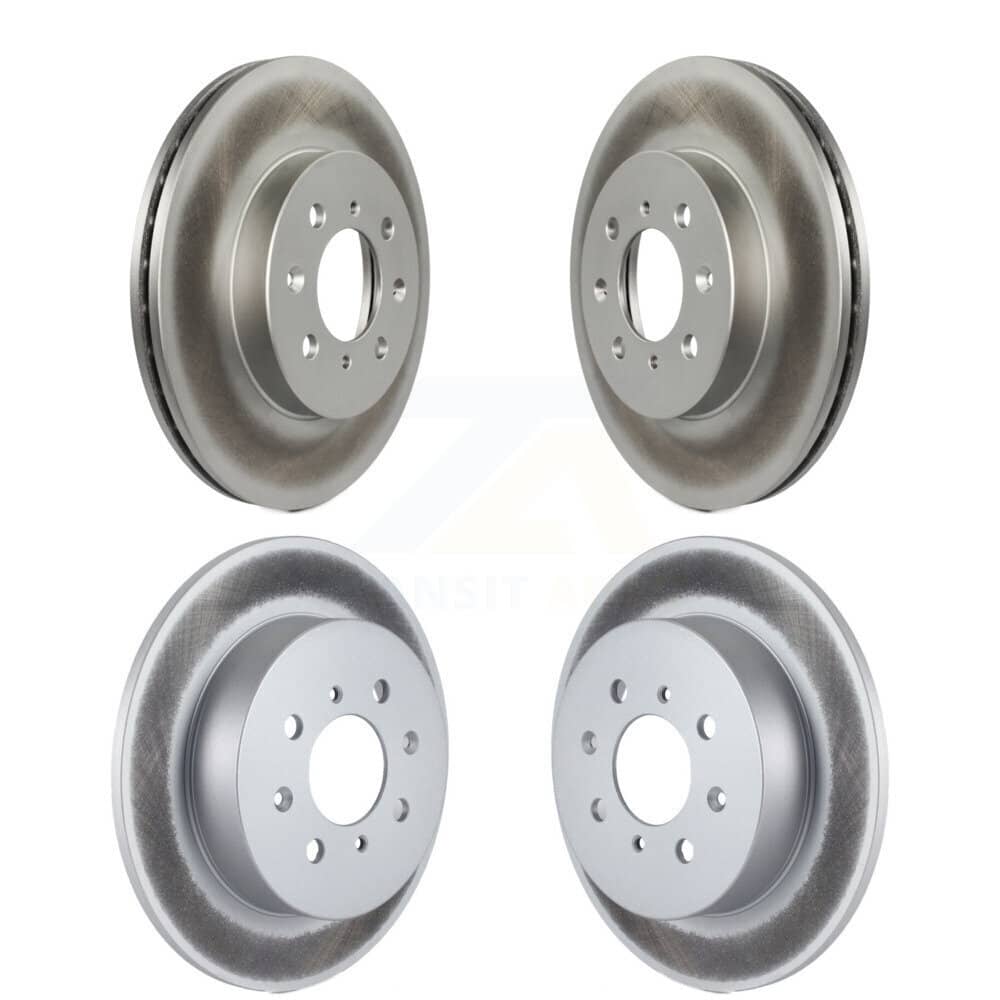 Genius - KG-100865 - Front and Rear Disc Brake Rotor Kits