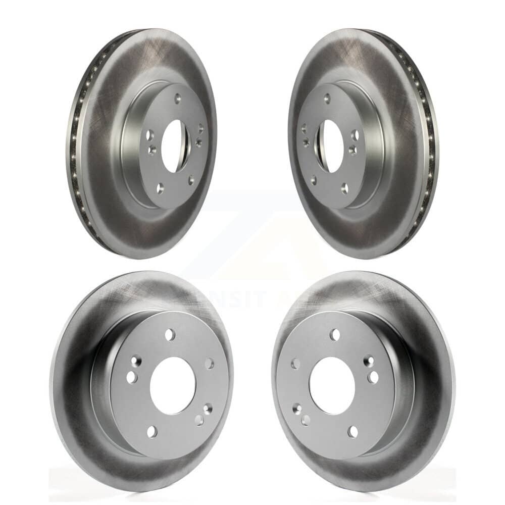 Genius - KG-100881 - Front and Rear Disc Brake Rotor Kits