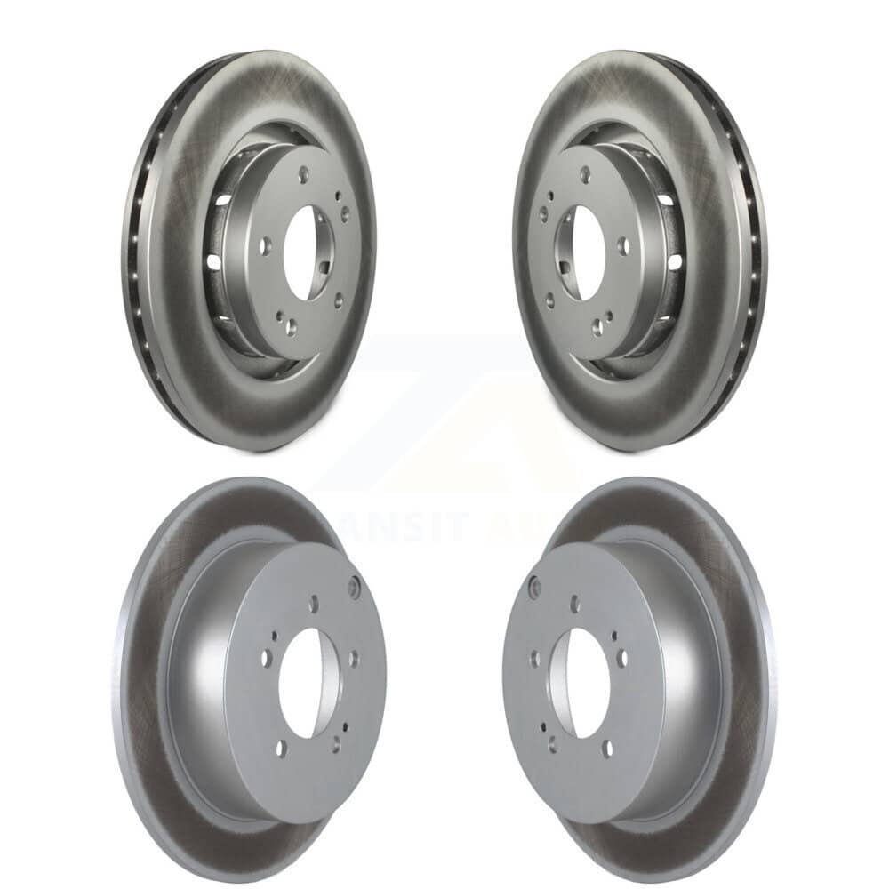 Genius - KG-100980 - Front and Rear Disc Brake Rotor Kits