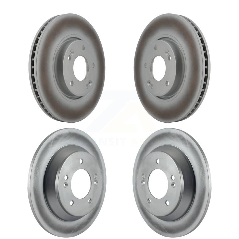 Genius - KG-101024 - Front and Rear Disc Brake Rotor Kits