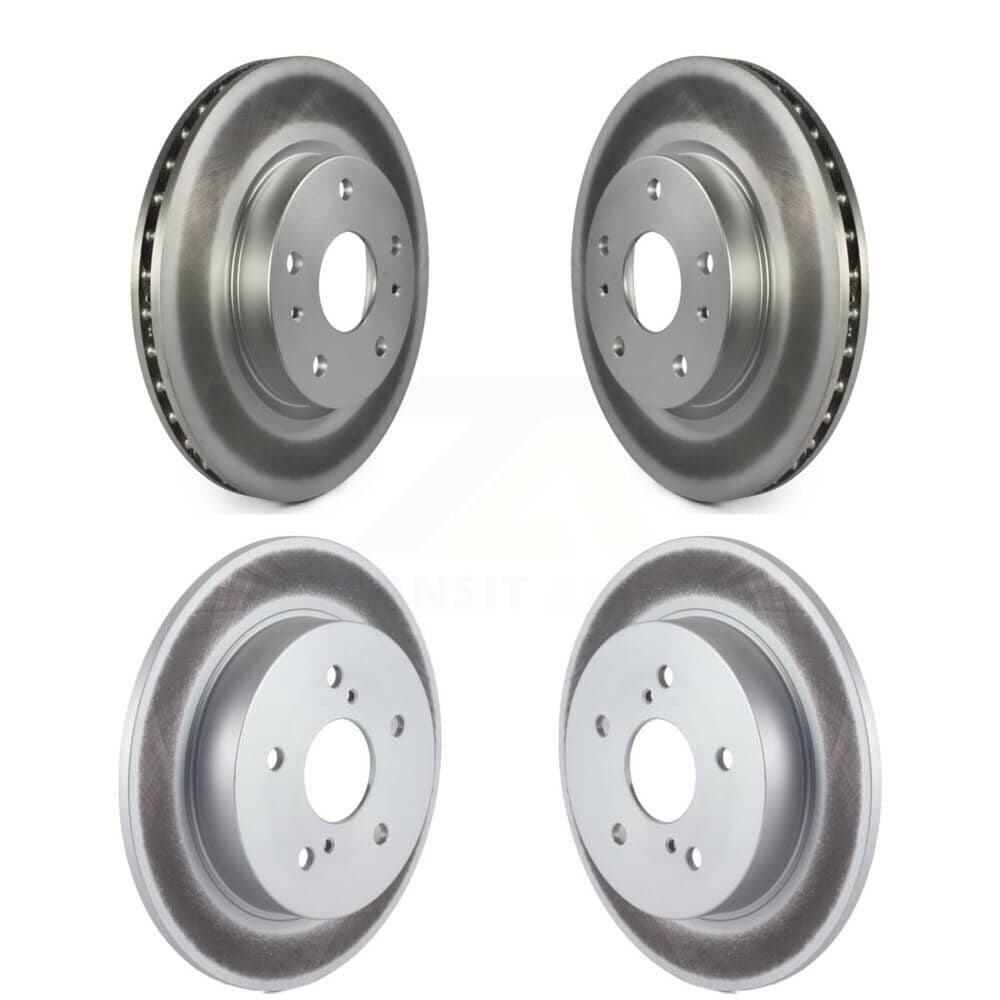 Genius - KG-101074 - Front and Rear Disc Brake Rotor Kits