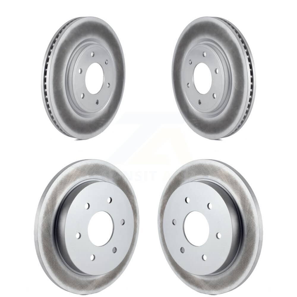 Genius - KG-101078 - Front and Rear Disc Brake Rotor Kits