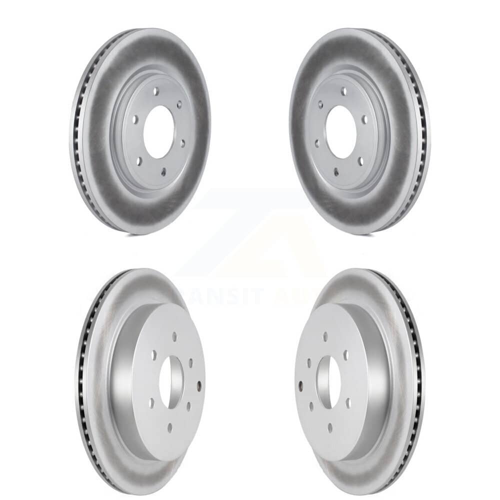 Genius - KG-101079 - Front and Rear Disc Brake Rotor Kits