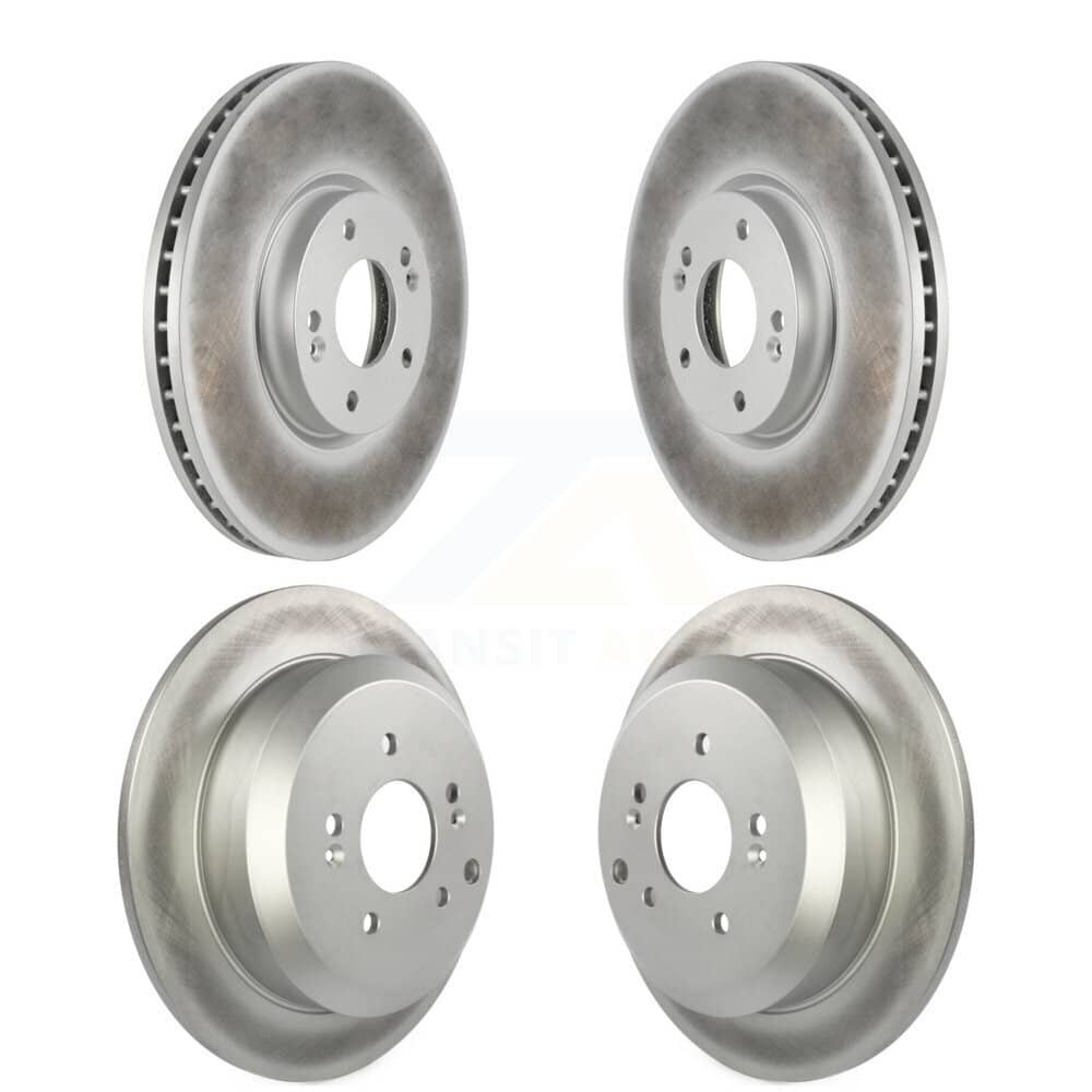 Genius - KG-101080 - Front and Rear Disc Brake Rotor Kits