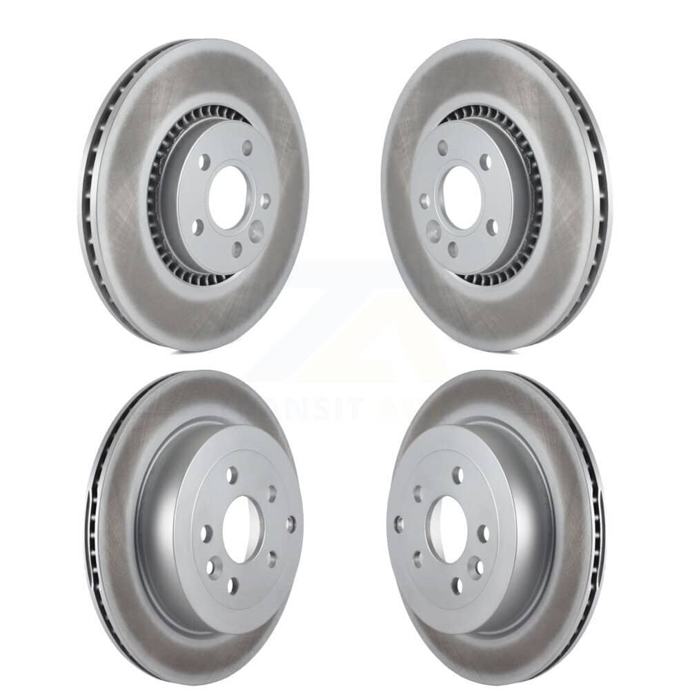 Genius - KG-101089 - Front and Rear Disc Brake Rotor Kits