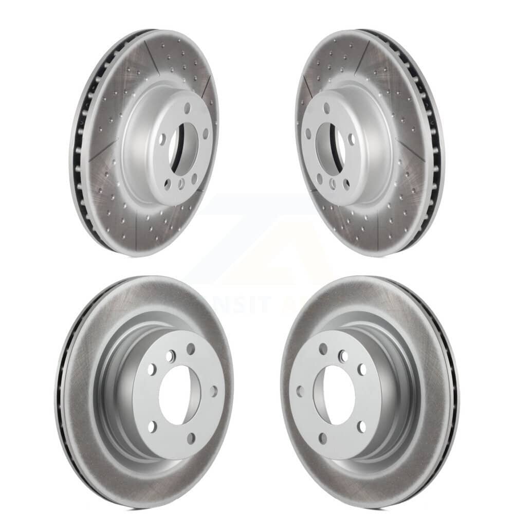 Genius - KG-101212 - Front and Rear Disc Brake Rotor Kits
