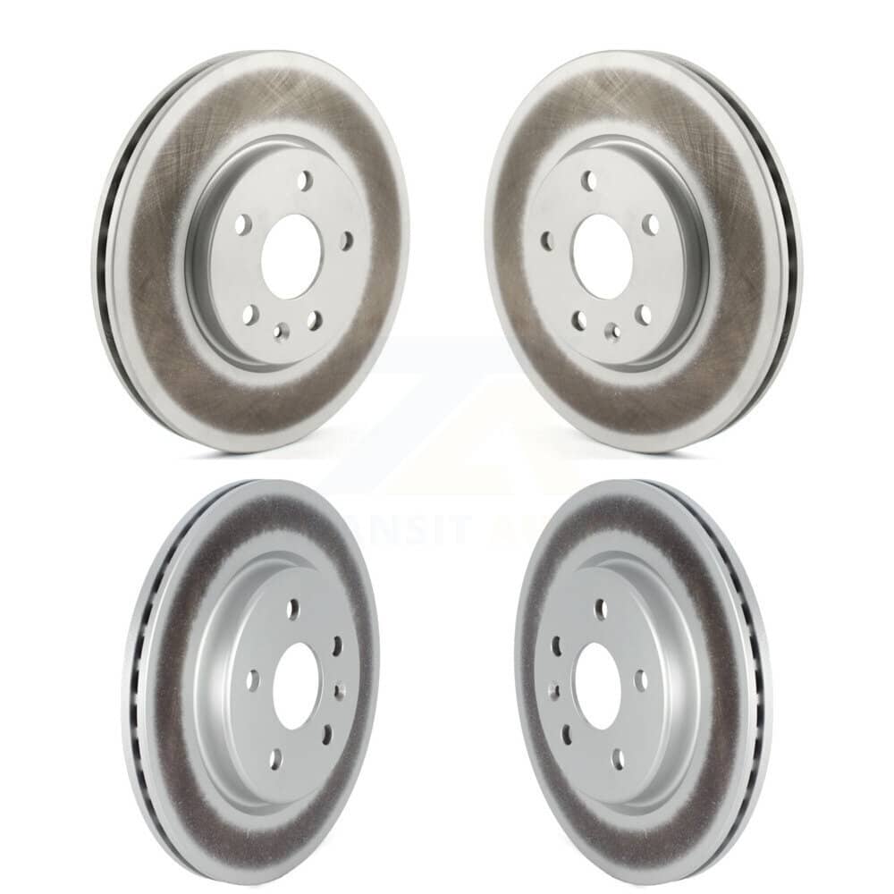Genius - KG-101236 - Front and Rear Disc Brake Rotor Kits