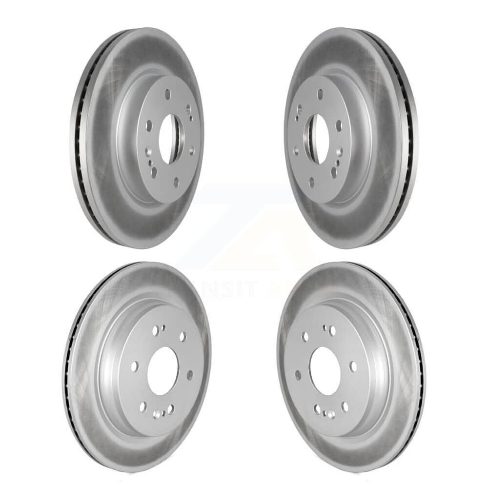 Genius - KG-101238 - Front and Rear Disc Brake Rotor Kits