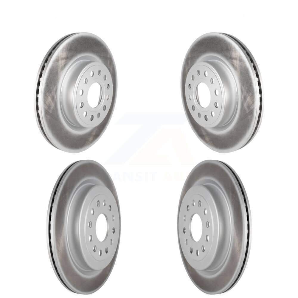 Genius - KG-101248 - Front and Rear Disc Brake Rotor Kits