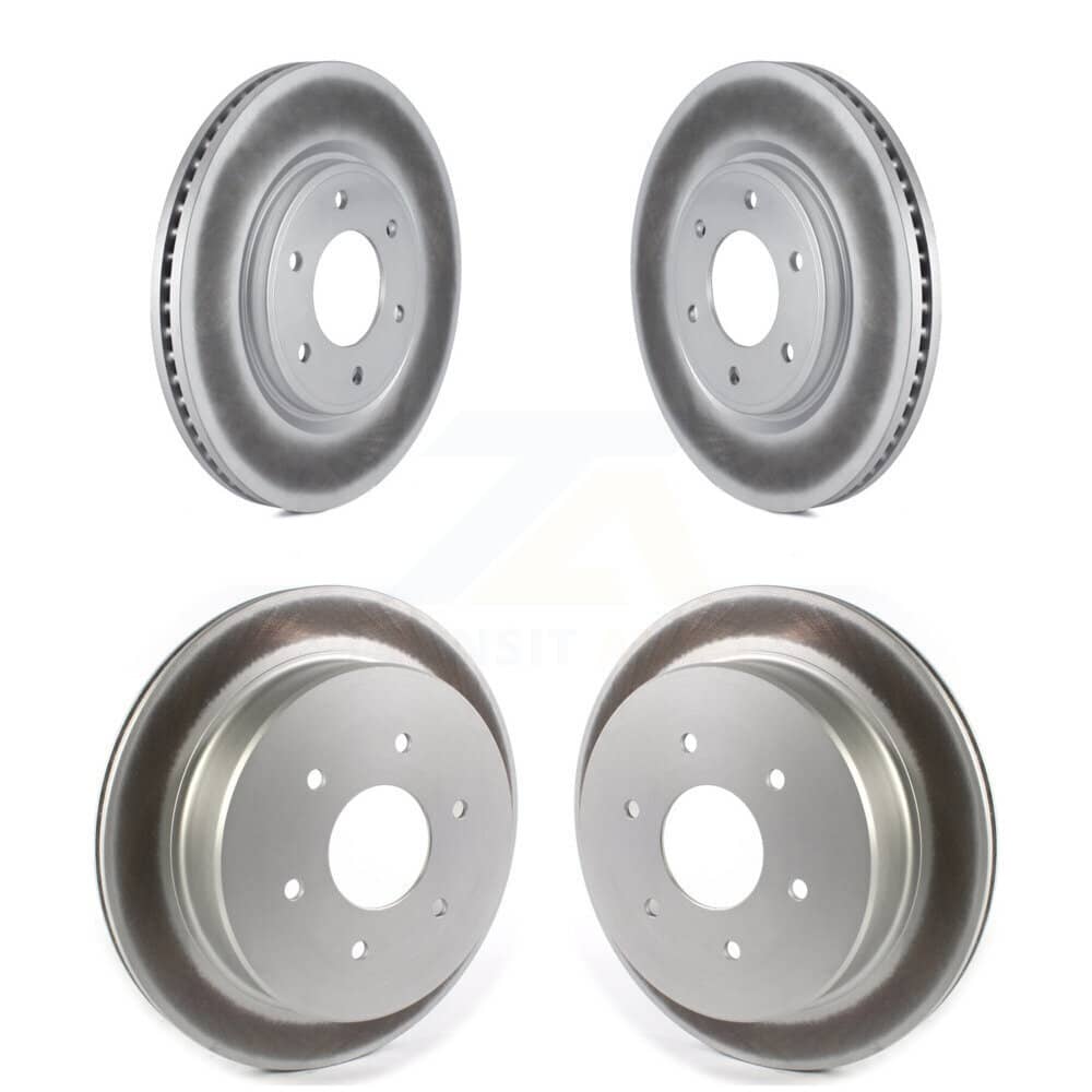 Genius - KG-101262 - Front and Rear Disc Brake Rotor Kits