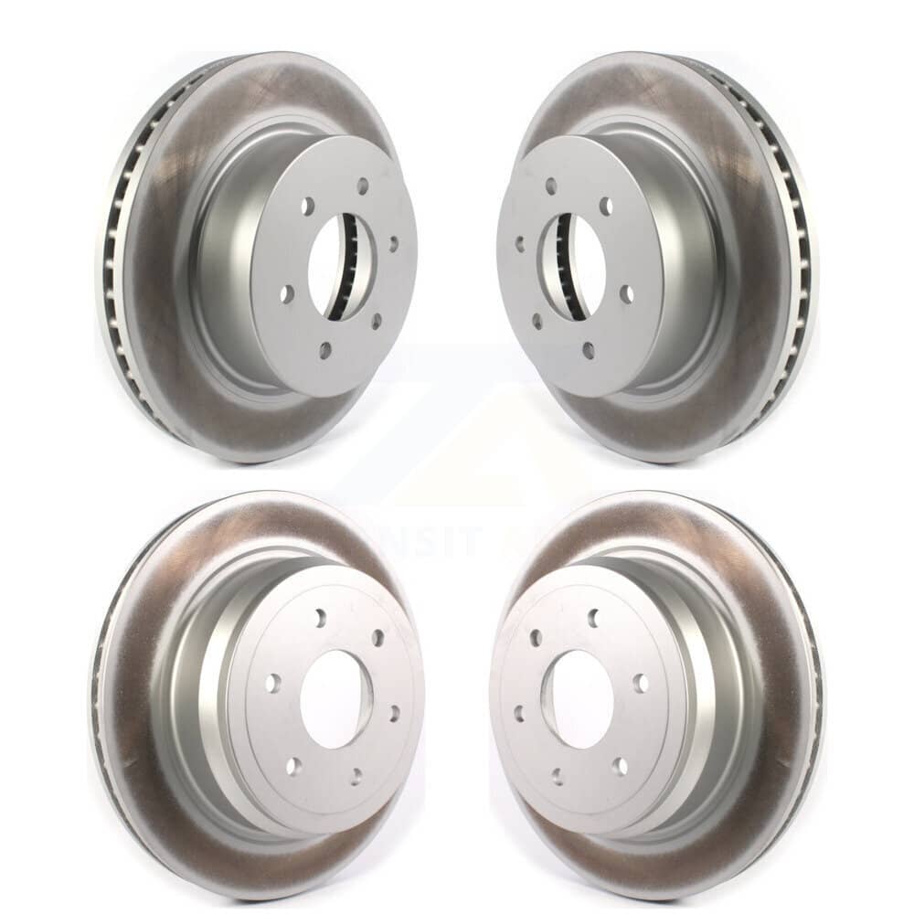 Genius - KG-101281 - Front and Rear Disc Brake Rotor Kits