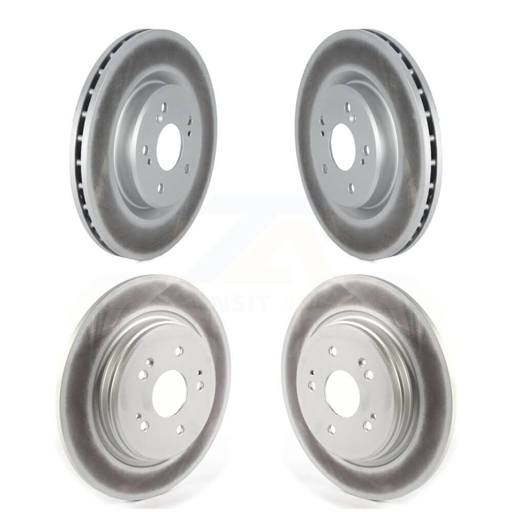 Genius - KG-101303 - Front and Rear Disc Brake Rotor Kits