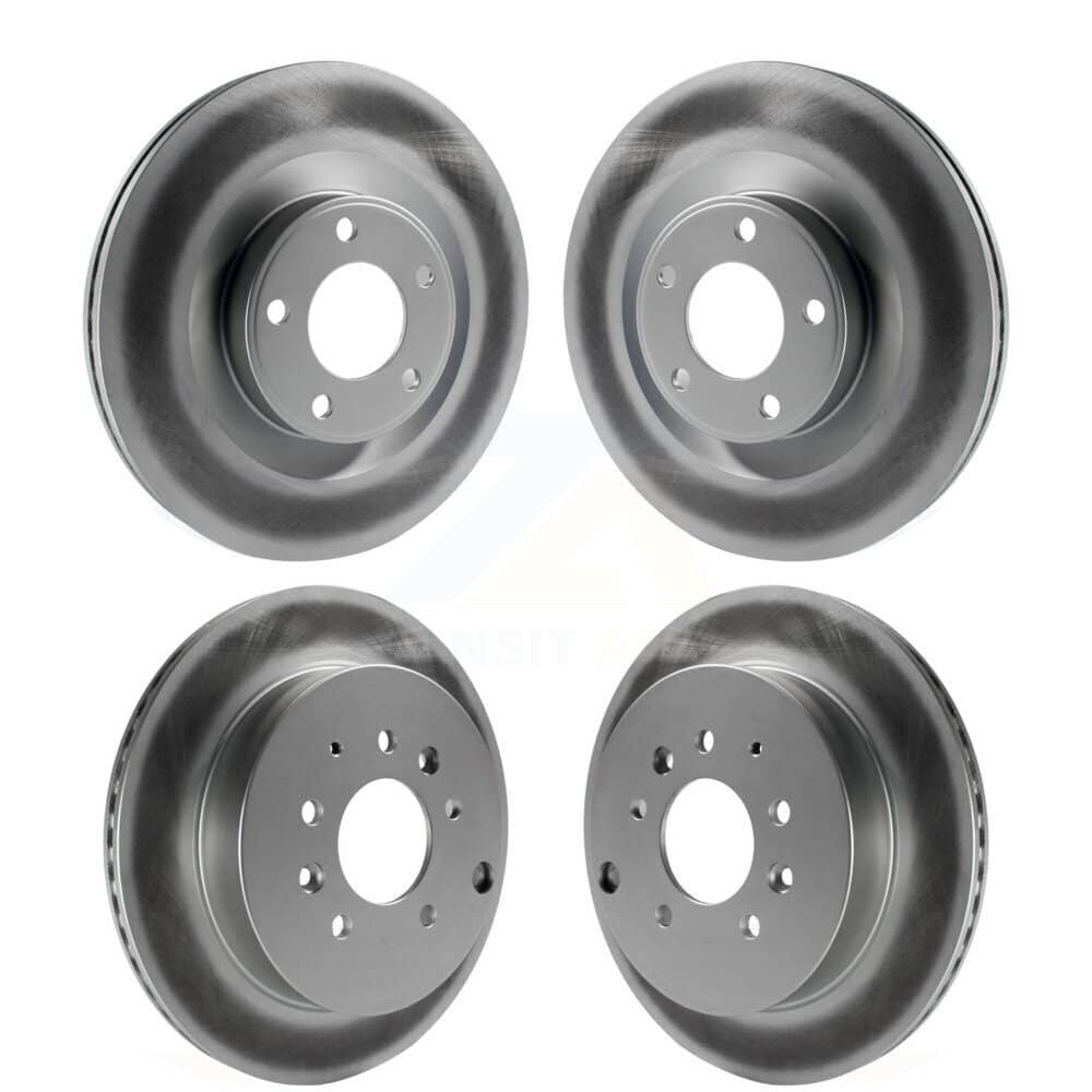 Genius - KG-101381 - Front and Rear Disc Brake Rotor Kits