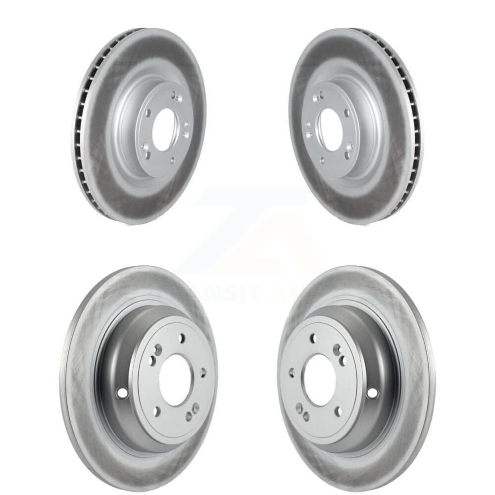 Genius - KG-101502 - Front and Rear Disc Brake Rotor Kits