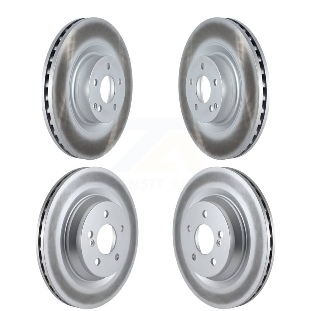 Genius - KG-101504 - Front and Rear Disc Brake Rotor Kits