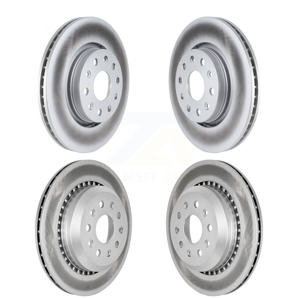 Genius - KG-101543 - Front and Rear Disc Brake Rotor Kits