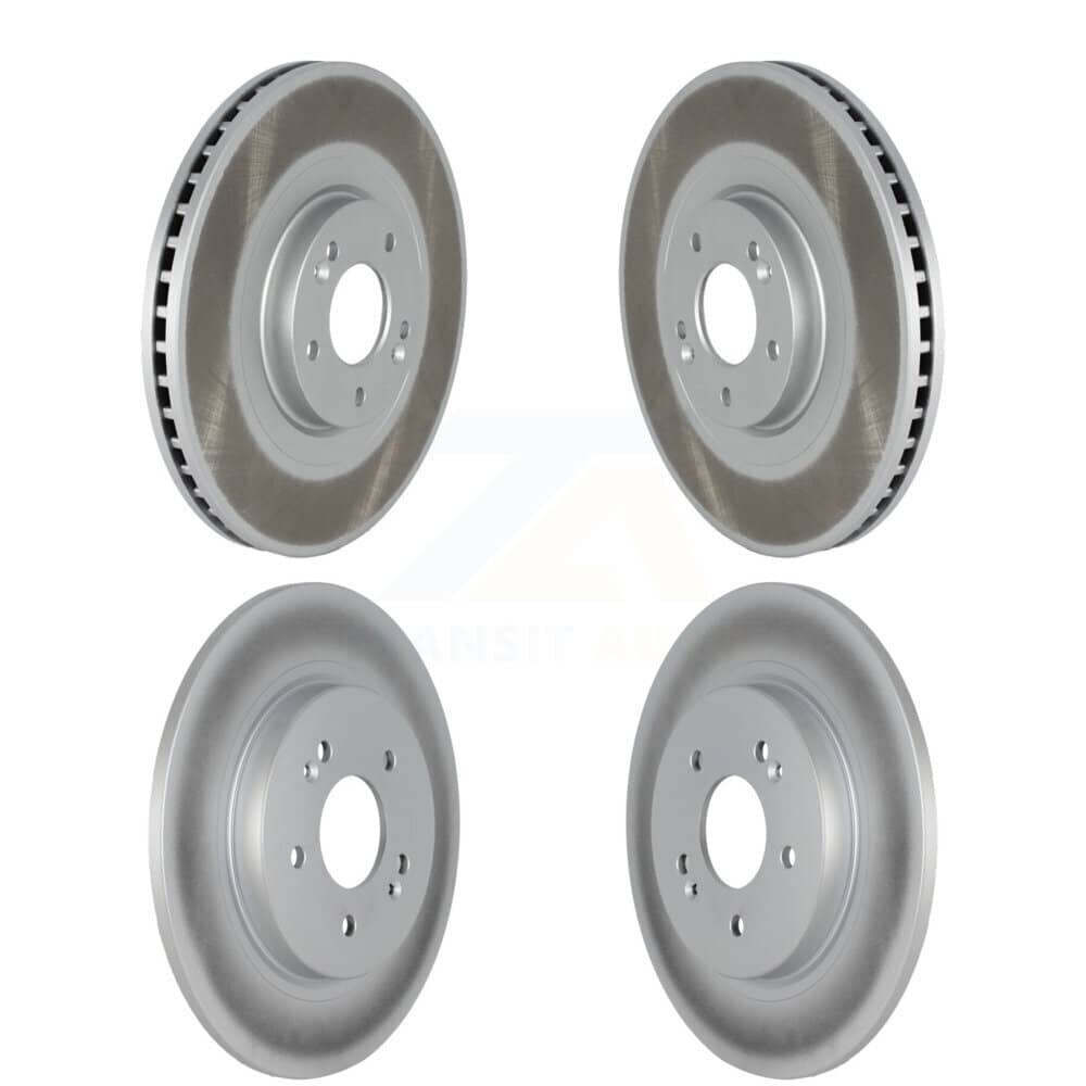 Genius - KG-101572 - Front and Rear Disc Brake Rotor Kits