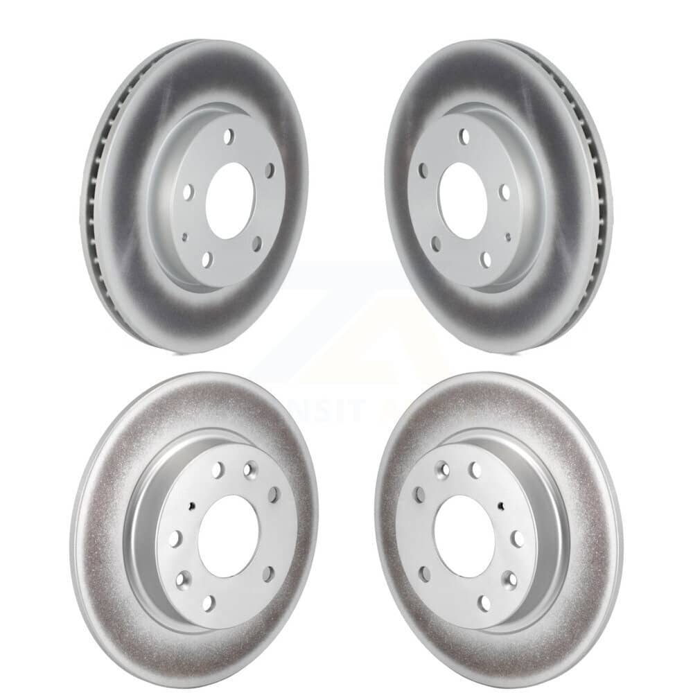 Genius - KG-101591 - Front and Rear Disc Brake Rotor Kits