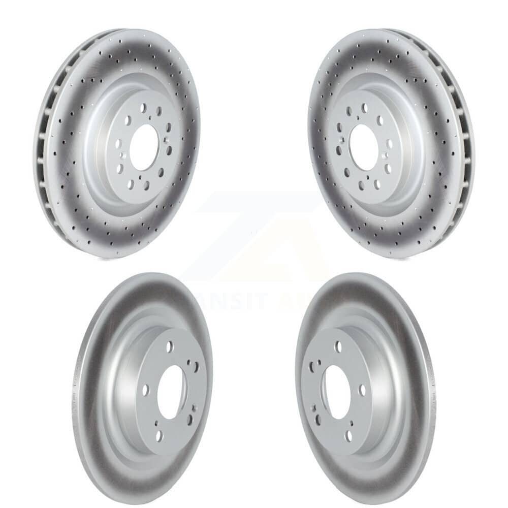 Genius - KG-101699 - Front and Rear Disc Brake Rotor Kits