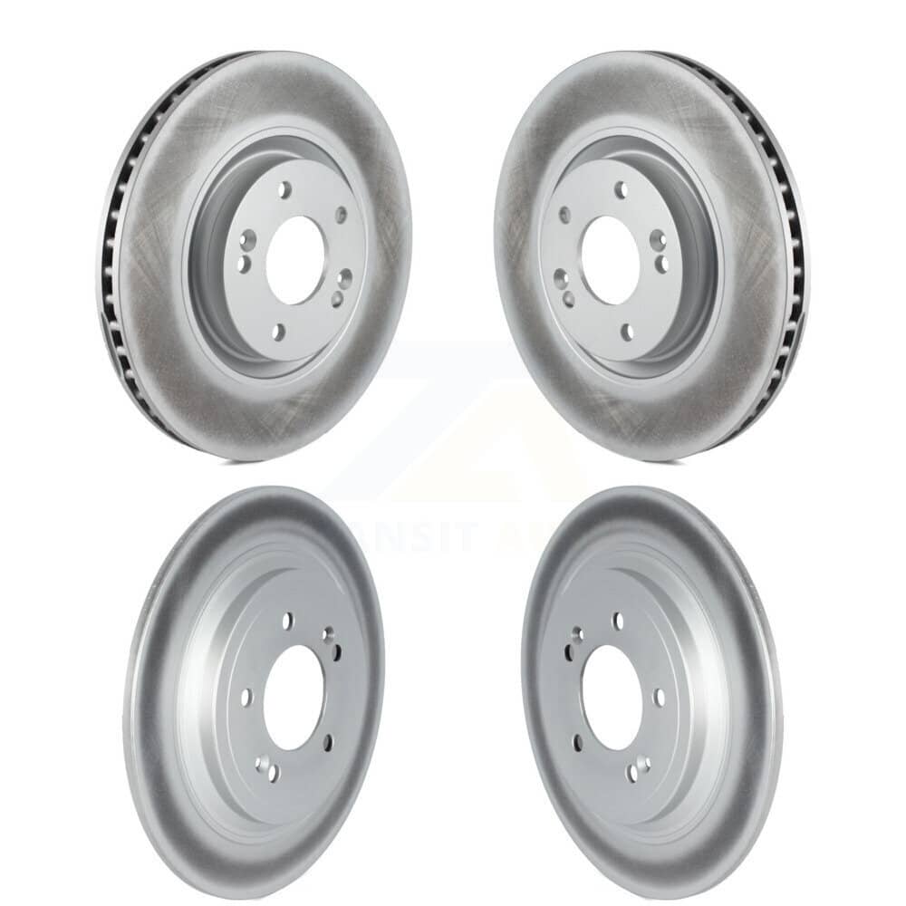 Genius - KG-101702 - Front and Rear Disc Brake Rotor Kits