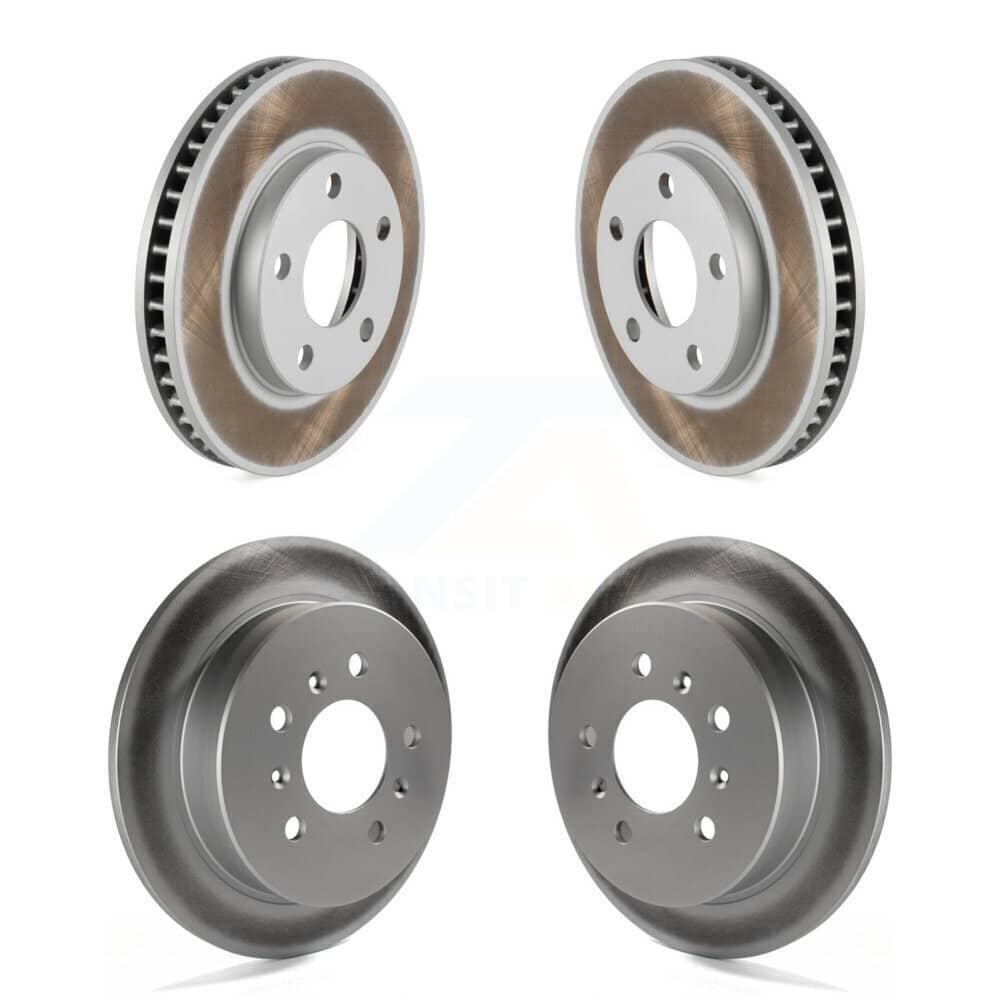 Genius - KG-101735 - Front and Rear Disc Brake Rotor Kits