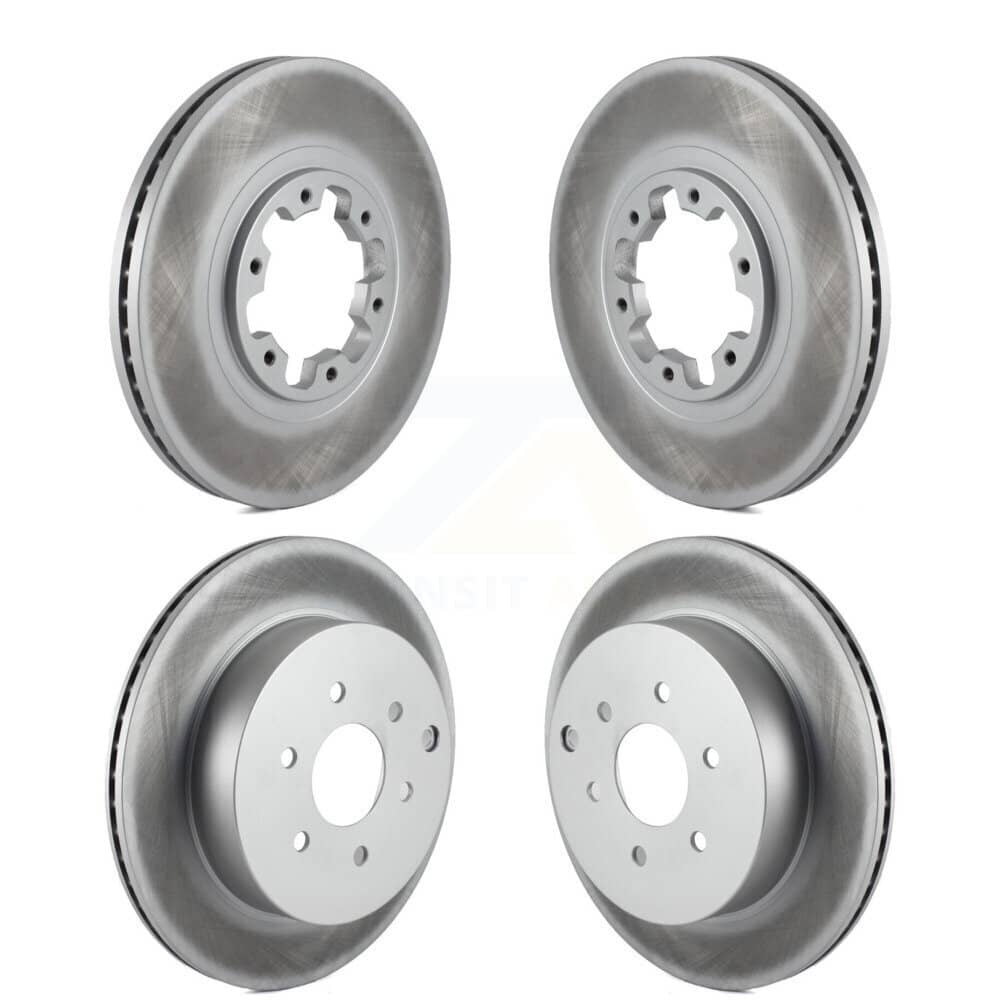 Genius - KG-101752 - Front and Rear Disc Brake Rotor Kits