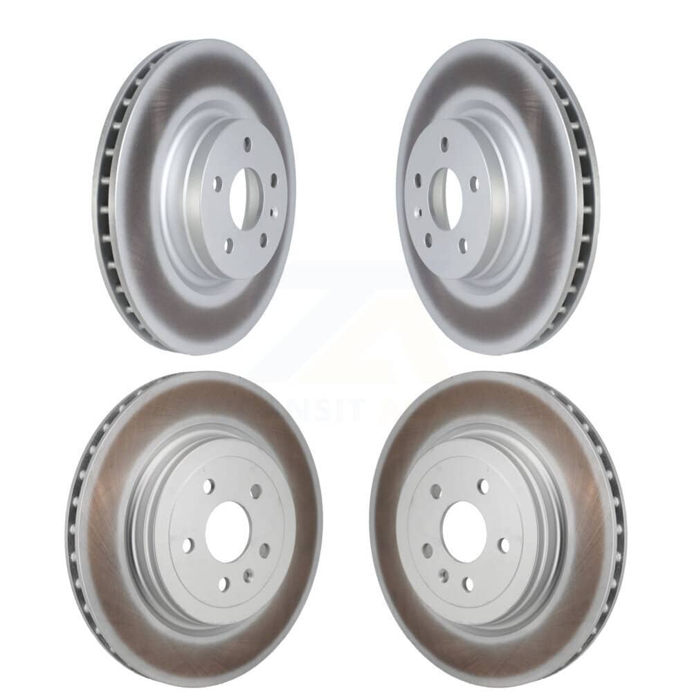 Genius - KG-101877 - Front and Rear Disc Brake Rotor Kits