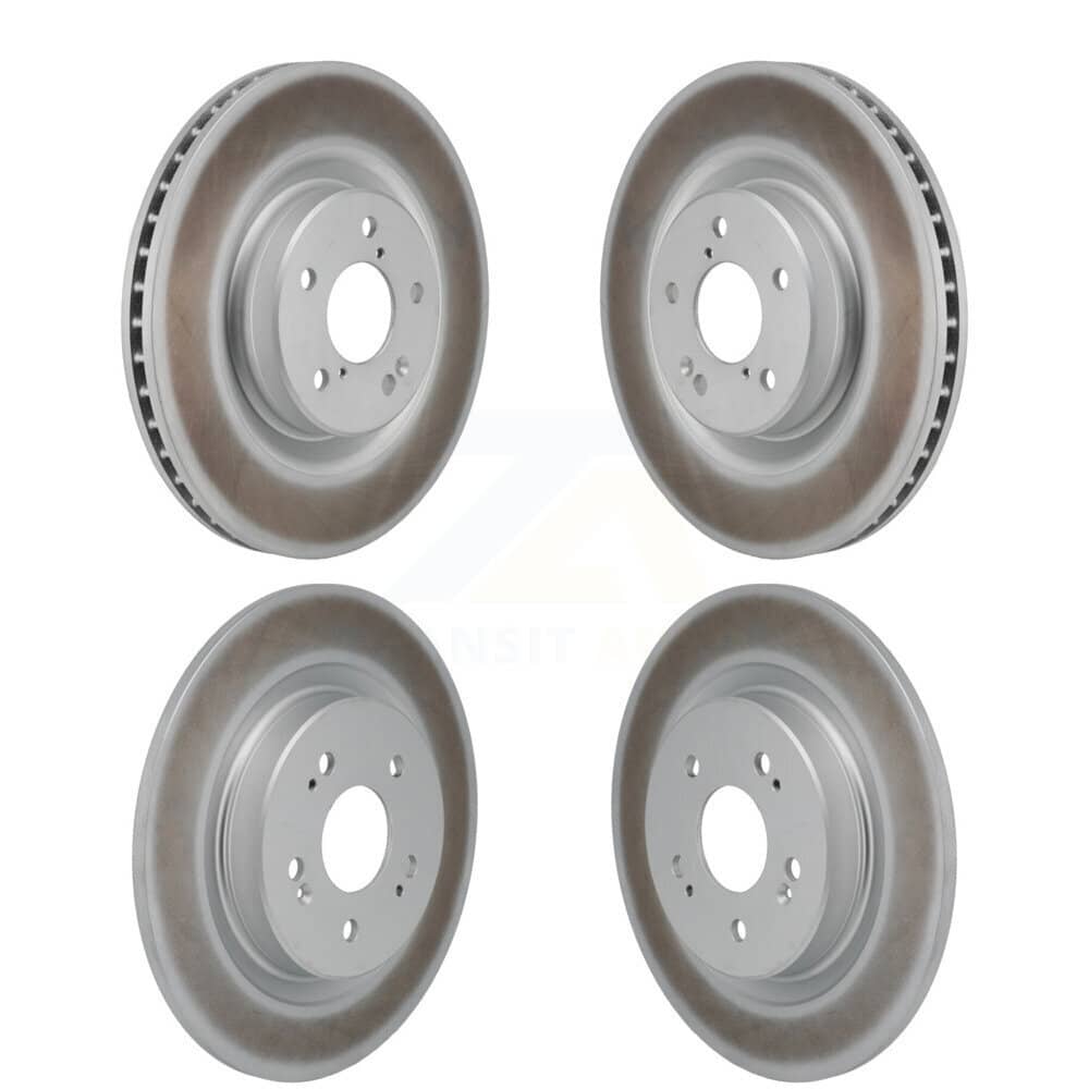 Genius - KG-101890 - Front and Rear Disc Brake Rotor Kits
