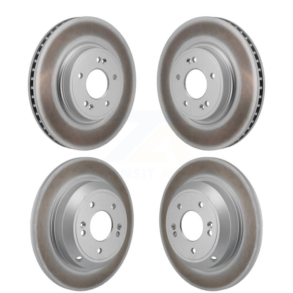 Genius - KG-101907 - Front and Rear Disc Brake Rotor Kits